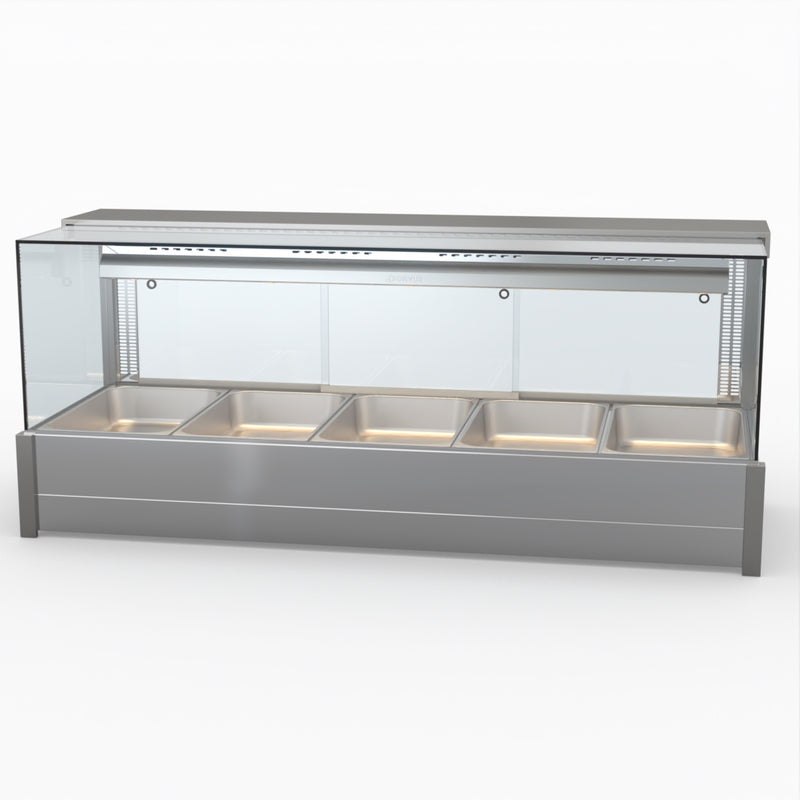 Bonvue Square Countertop Wet and Dry Bain Marie BM17SC