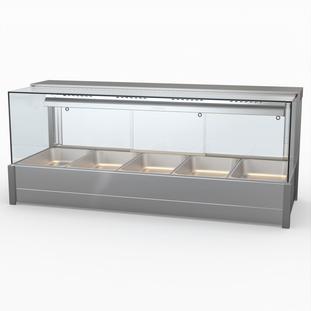 Bonvue Square Countertop Wet and Dry Bain Marie BM17SC