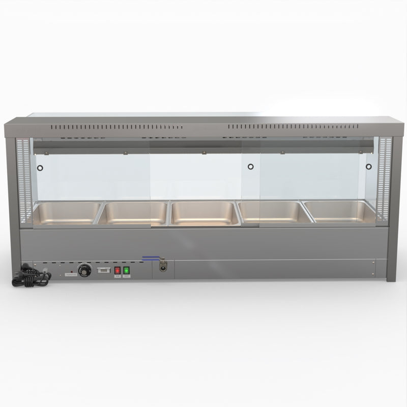 Bonvue Square Countertop Wet and Dry Bain Marie BM17SC