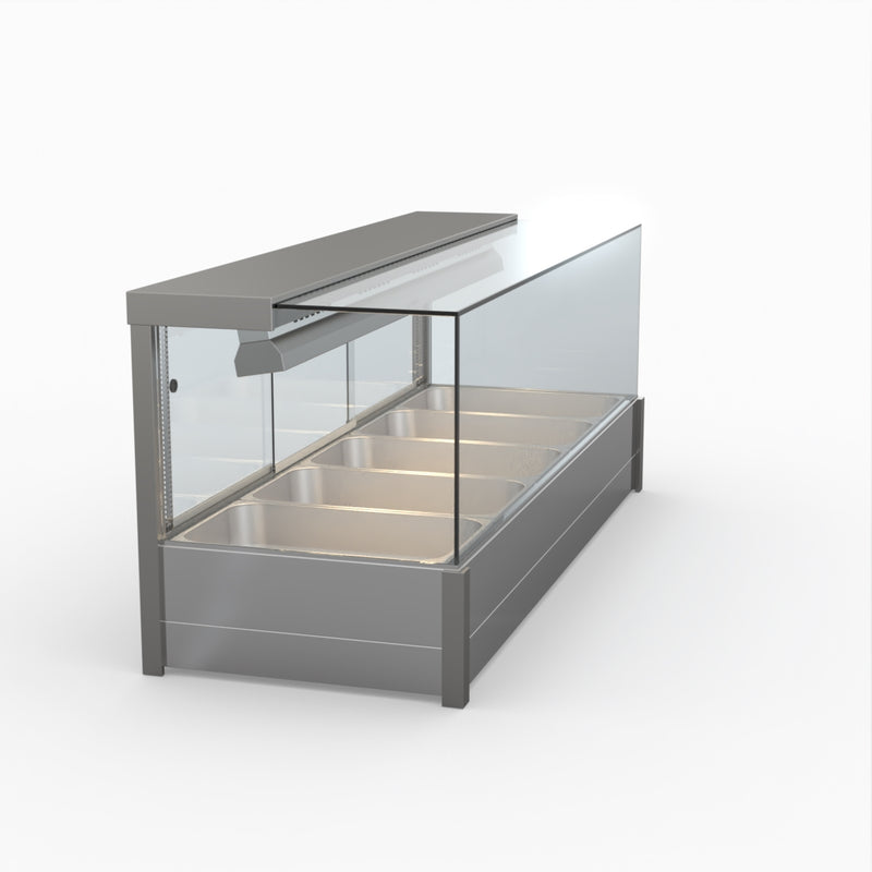 Bonvue Square Countertop Wet and Dry Bain Marie BM17SC