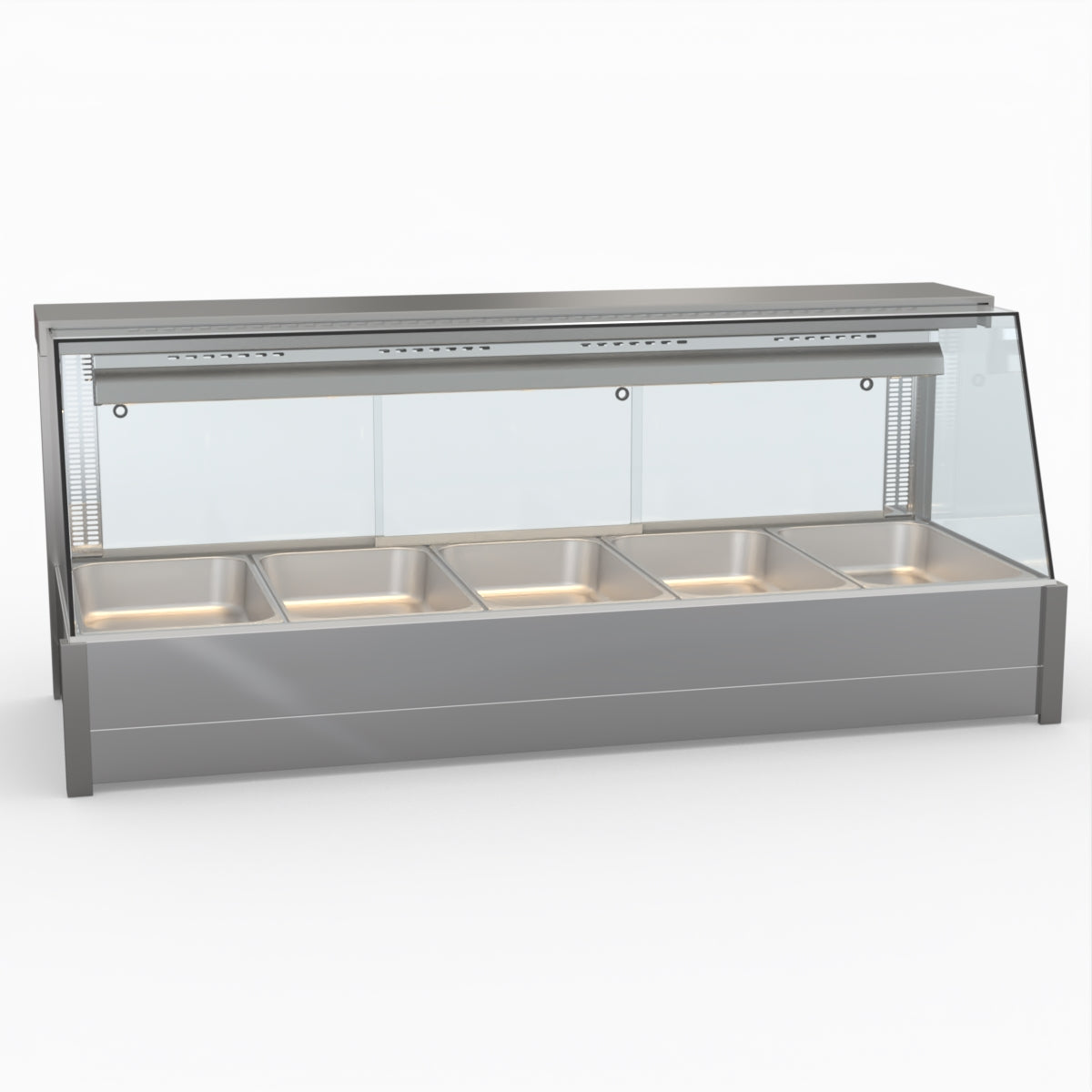 Bonvue Angled Countertop Wet and Dry Bain Marie BM17TC