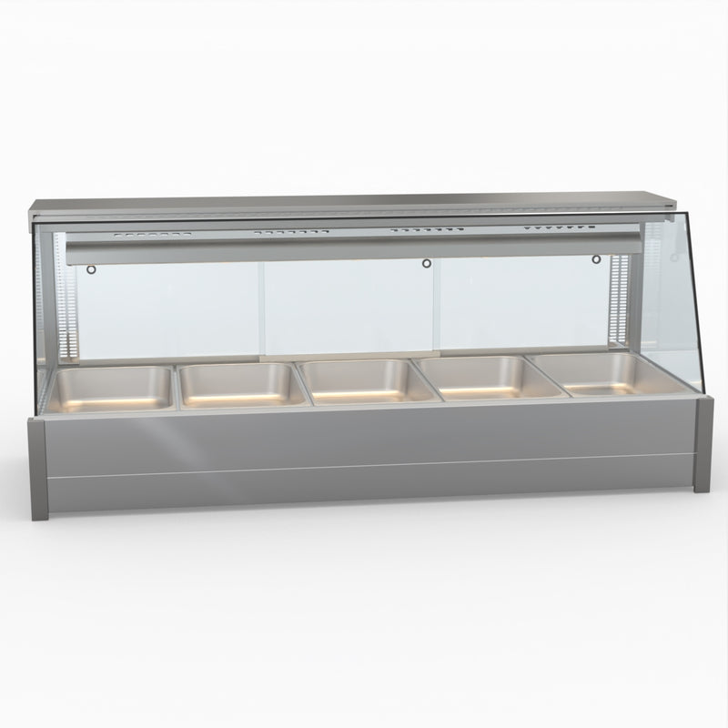 Bonvue Angled Countertop Wet and Dry Bain Marie BM17TC