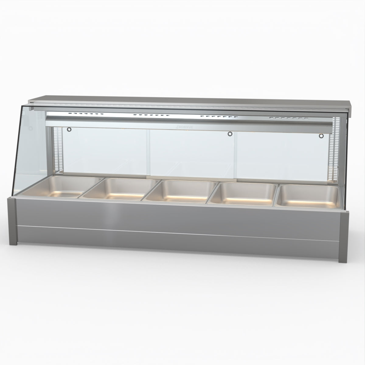 Bonvue Angled Countertop Wet and Dry Bain Marie BM17TC