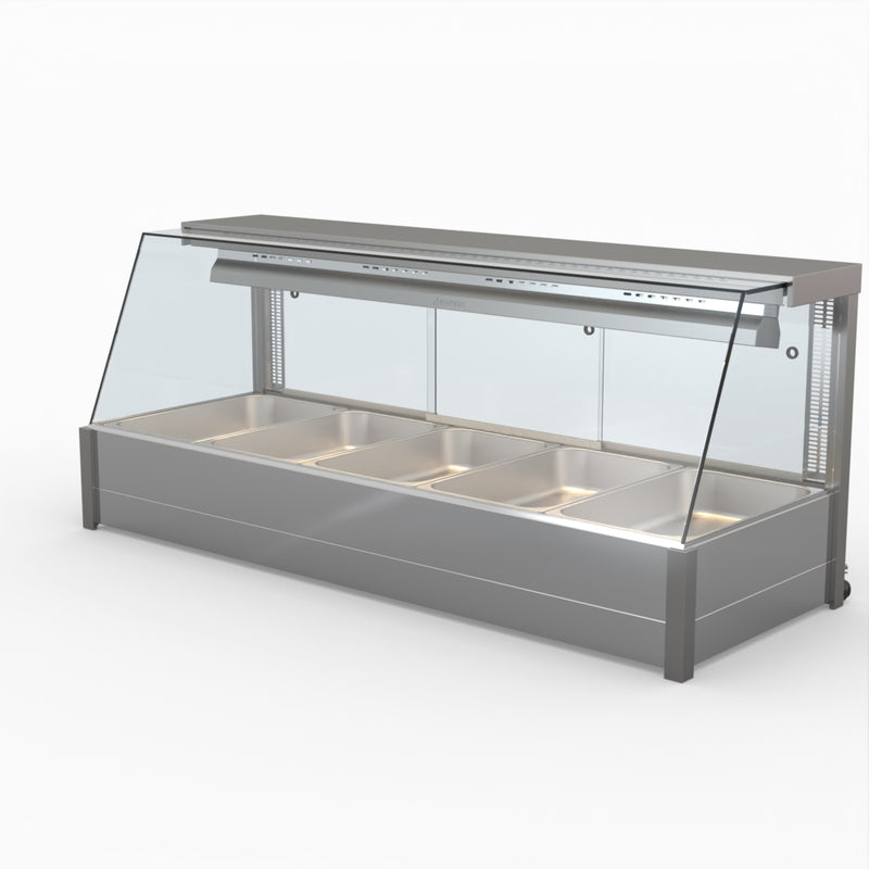 Bonvue Angled Countertop Wet and Dry Bain Marie BM17TC