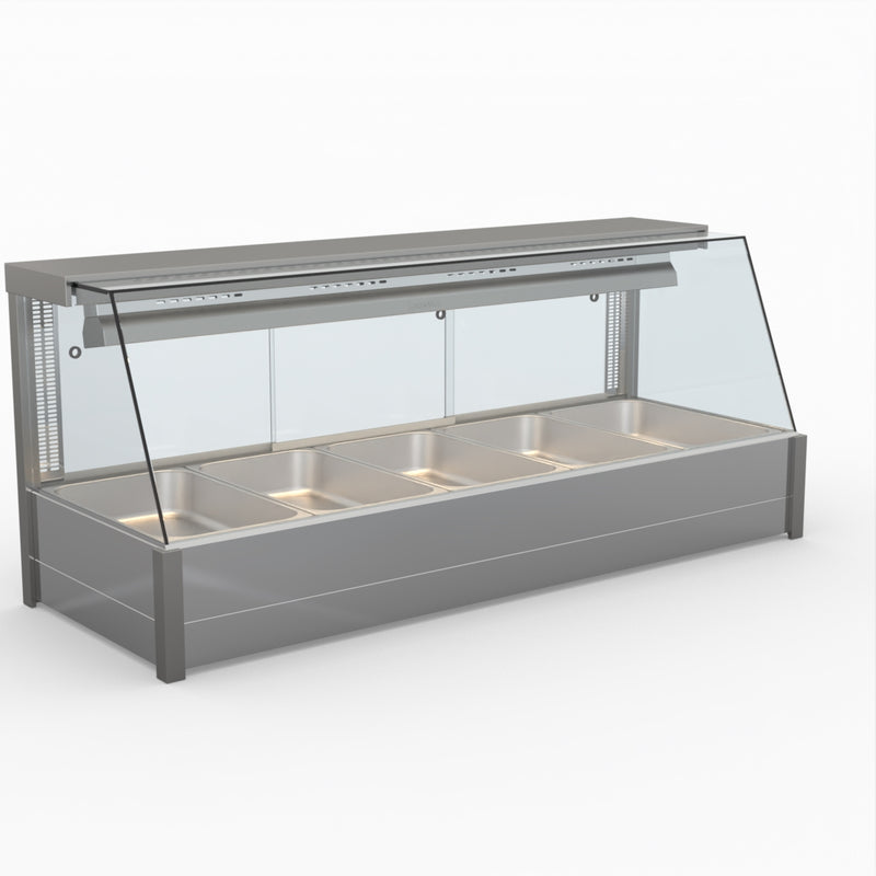 Bonvue Angled Countertop Wet and Dry Bain Marie BM17TC