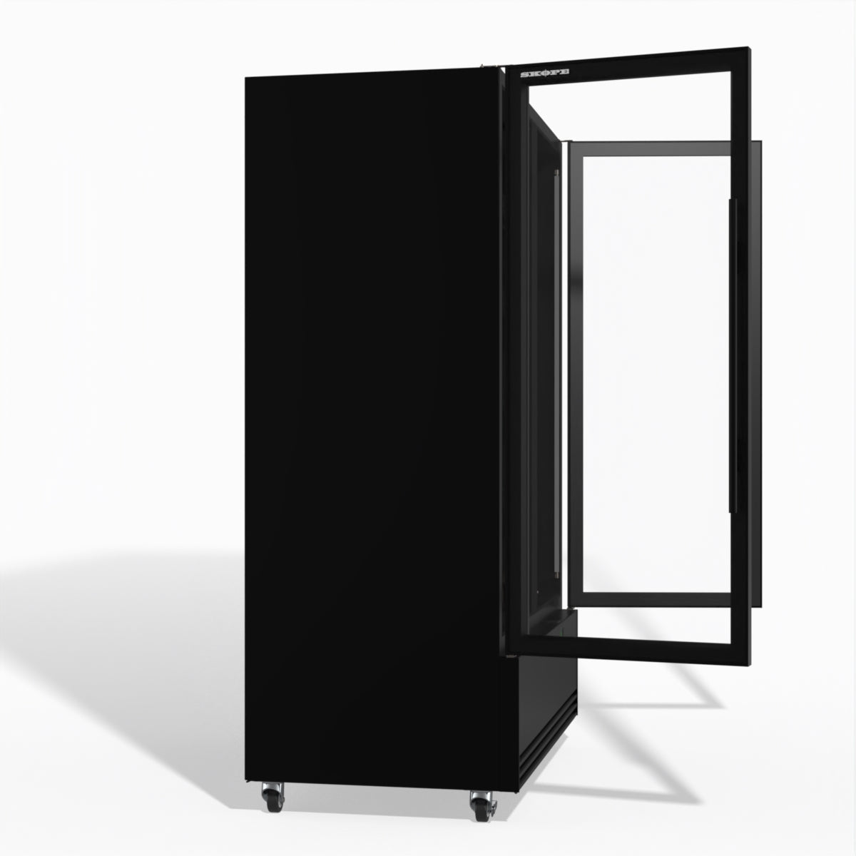 Skope BME1200N-A 2 Glass Door Display or Storage Fridge