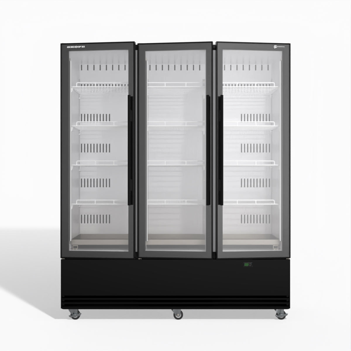 Skope BME1500N-A 3 Glass Door Display or Storage Fridge