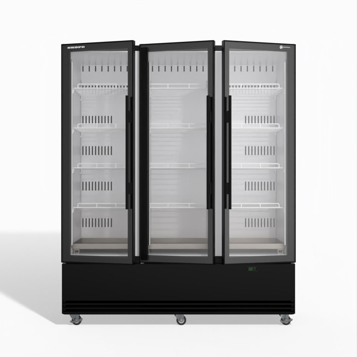 Skope BME1500N-A 3 Glass Door Display or Storage Fridge