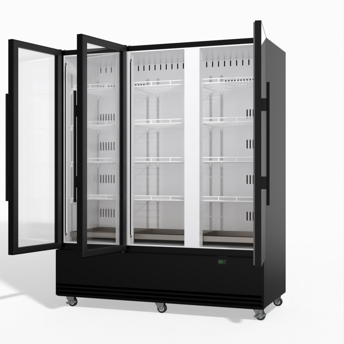 Skope BME1500N-A 3 Glass Door Display or Storage Fridge