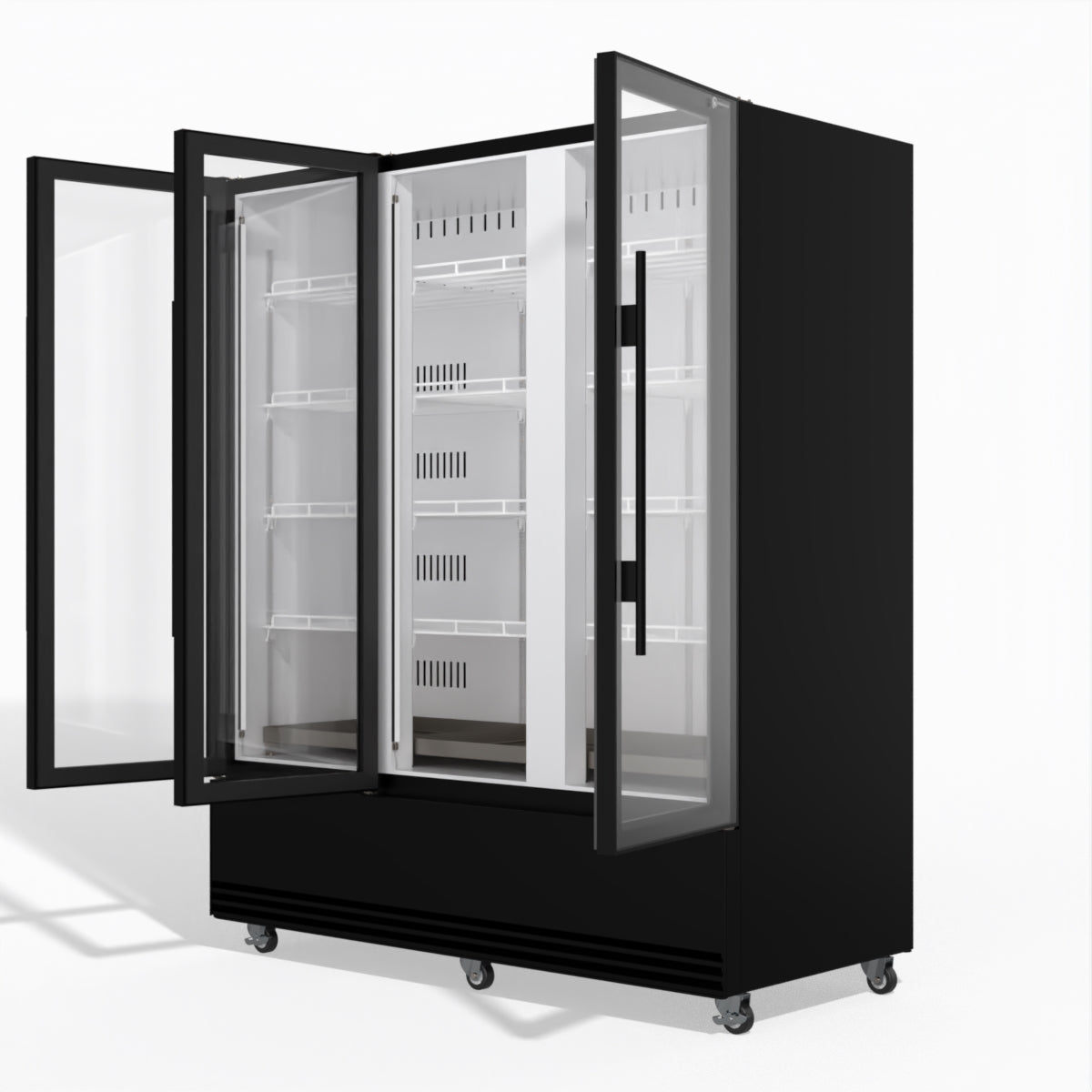 Skope BME1500N-A 3 Glass Door Display or Storage Fridge