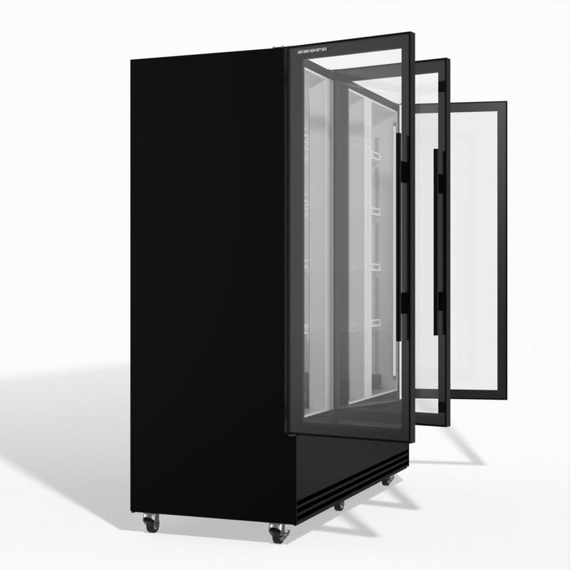 Skope BME1500N-A 3 Glass Door Display or Storage Fridge