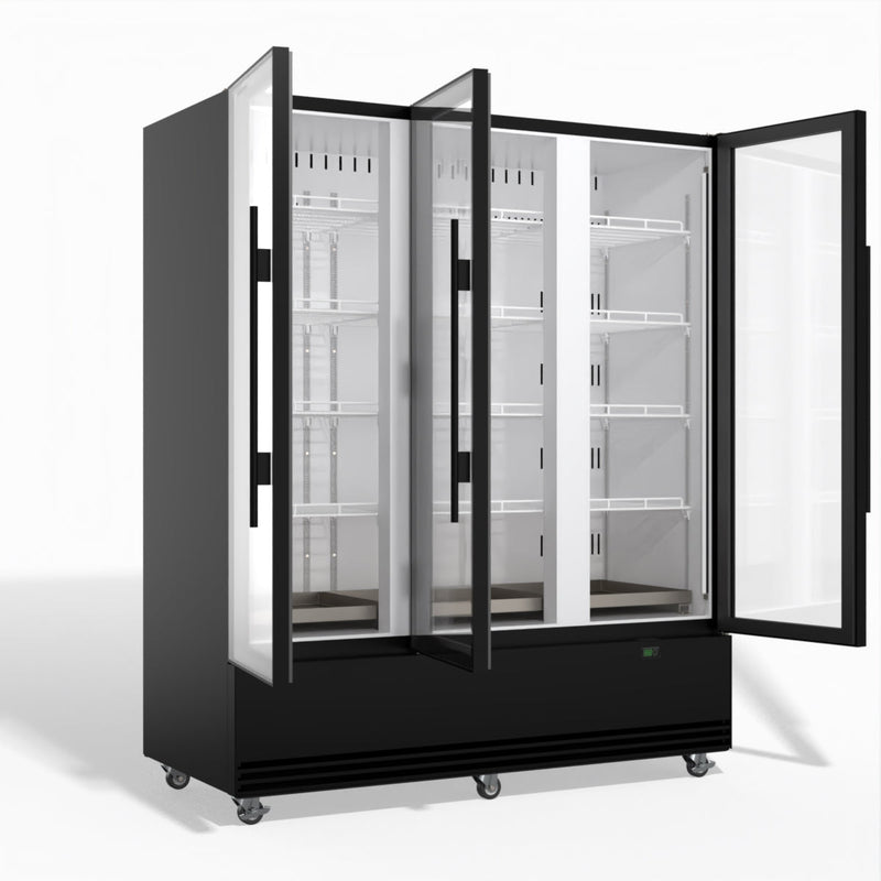 Skope BME1500N-A 3 Glass Door Display or Storage Fridge