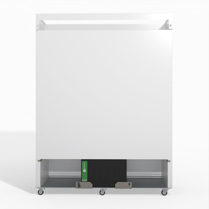 Skope BME1500N-AC 3 Glass Door Display or Storage Fridge, Lit Sign