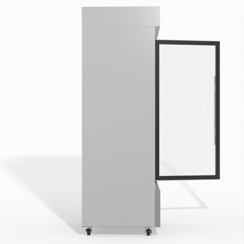 Skope BME600N-AC 1 Glass Door Display or Storage Fridge, Lit Sign