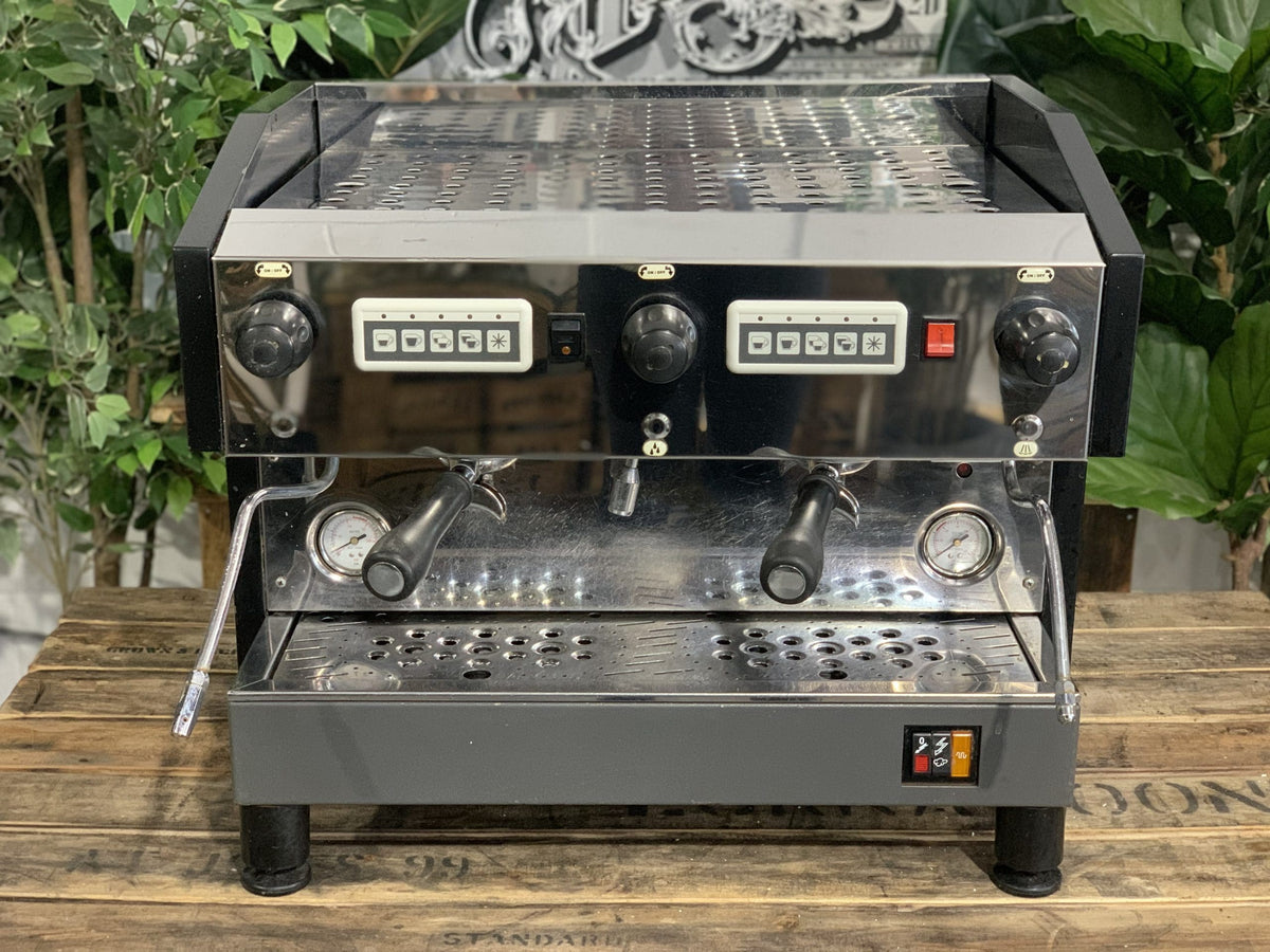 Boema Deluxe D-V215A Low Cup - - 2 Group Commercial Espresso Machine - Commercial - Black