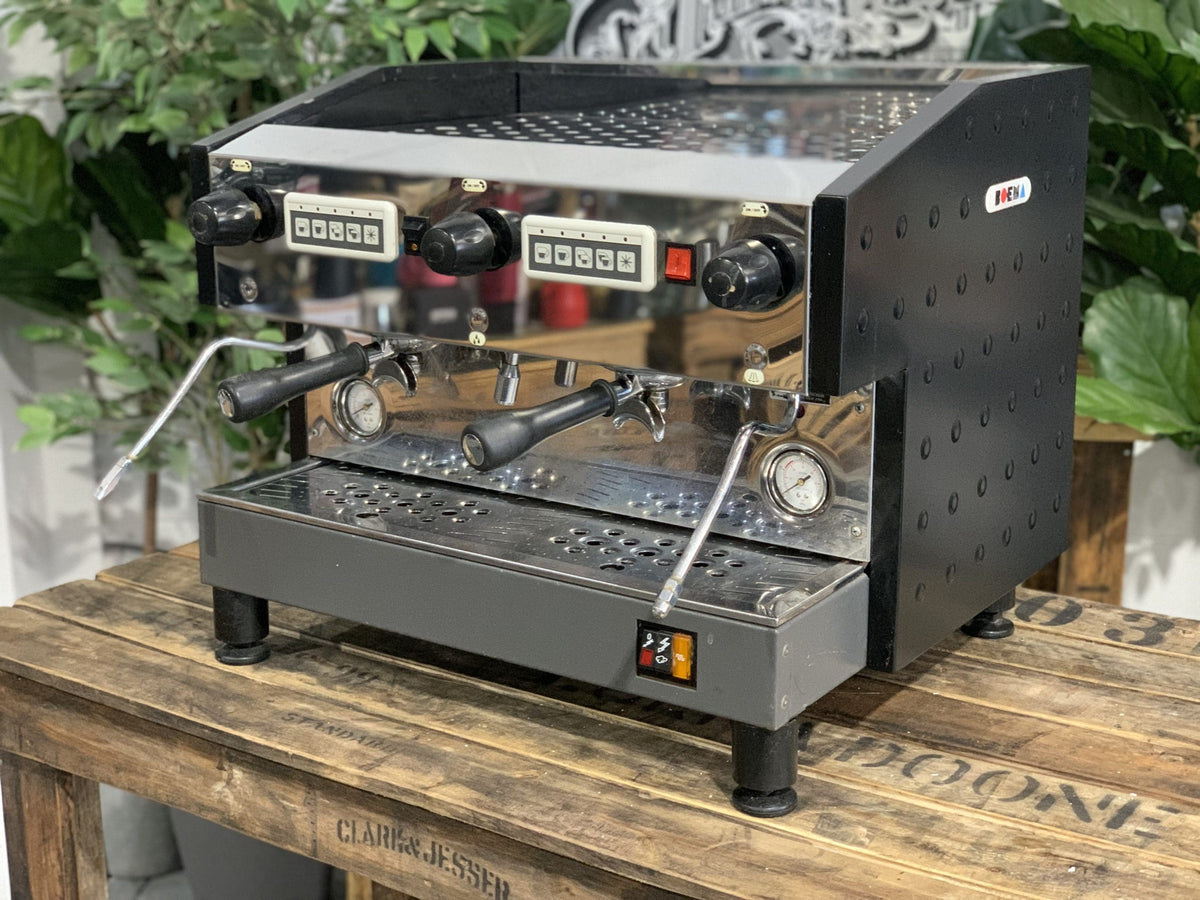 Boema Deluxe D-V215A Low Cup - - 2 Group Commercial Espresso Machine - Commercial - Black