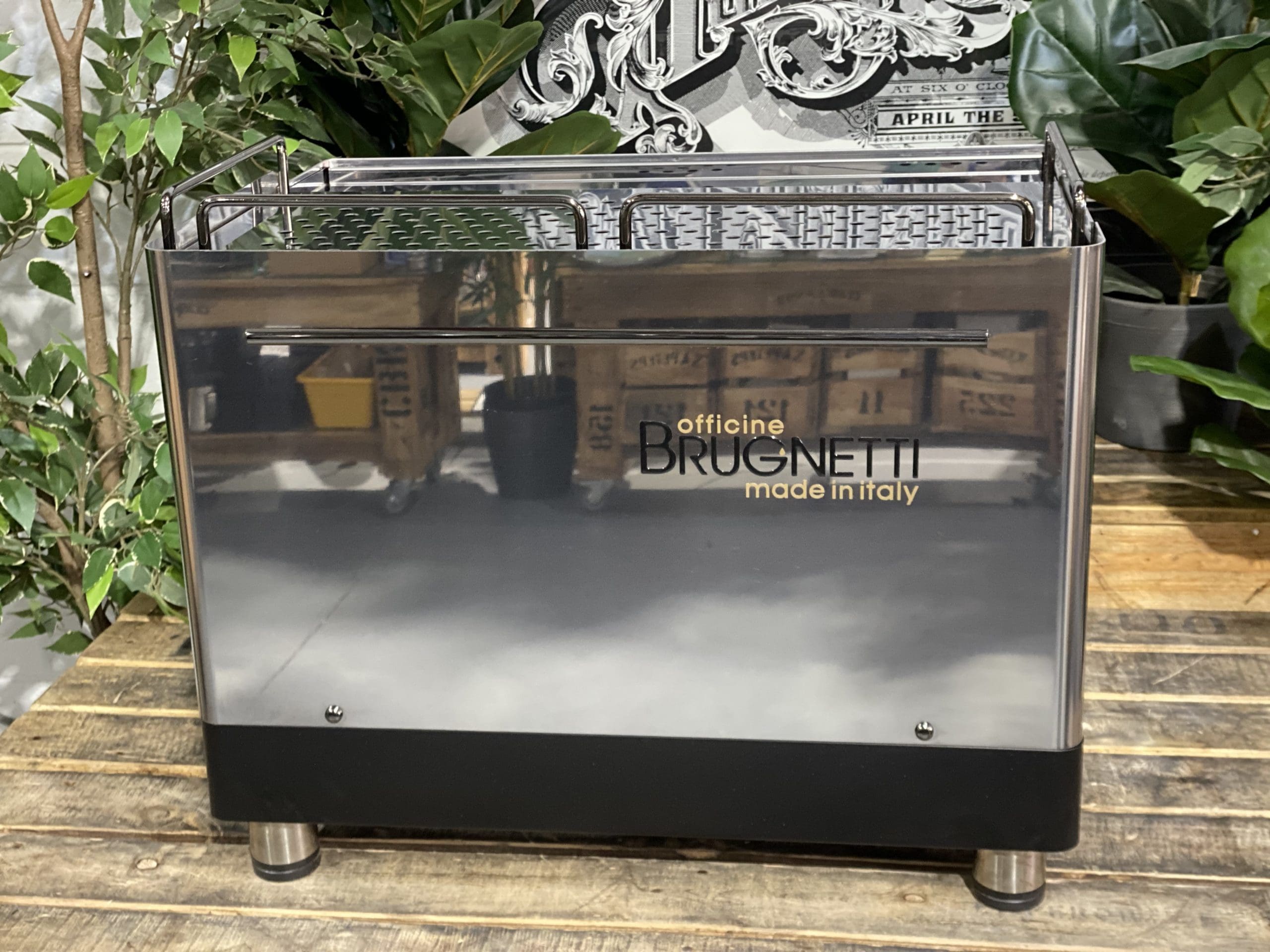 Brugnetti Gamma 2 Group Stainless Espresso Coffee Machine