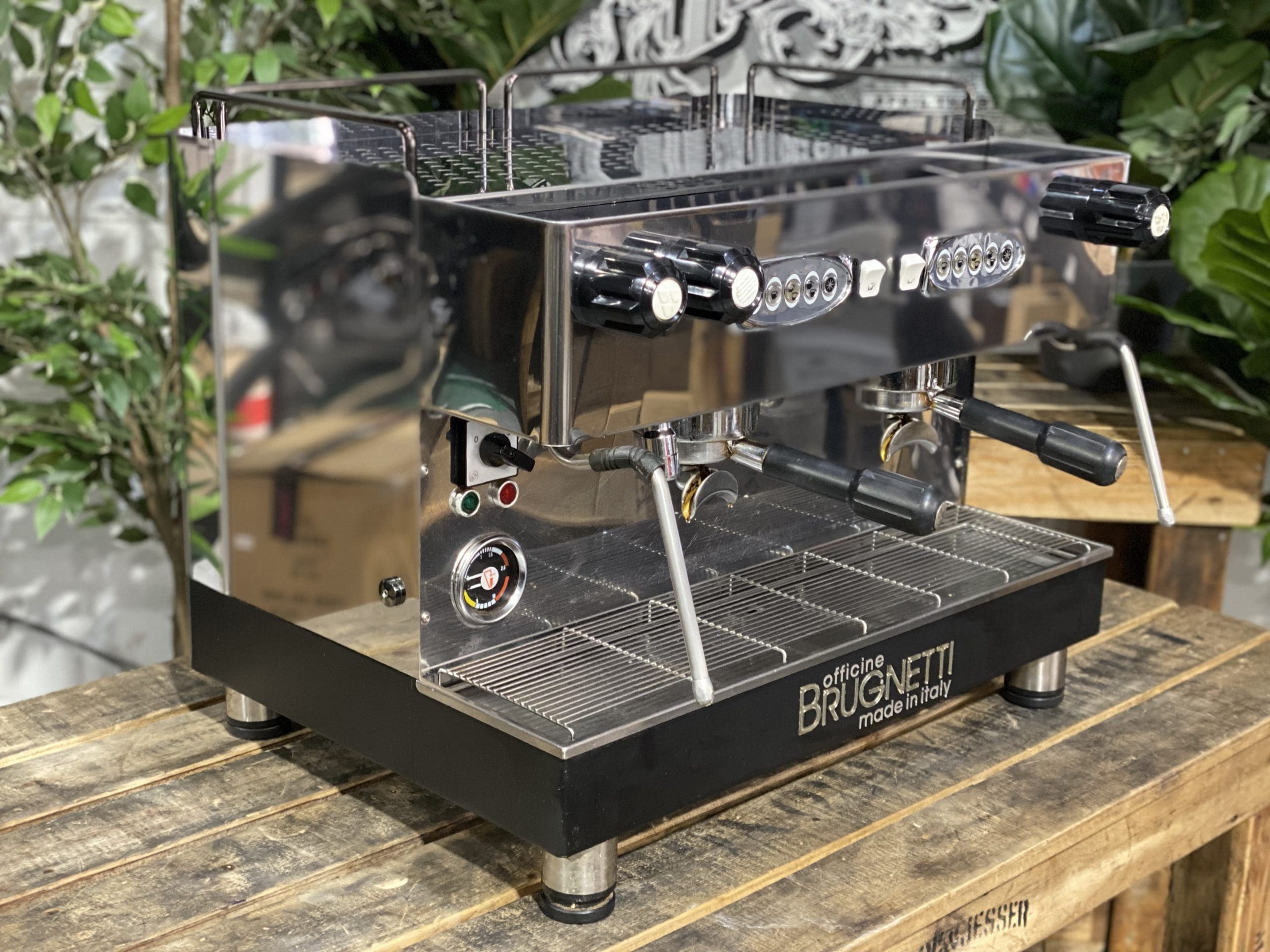 Brugnetti Gamma 2 Group Stainless Espresso Coffee Machine