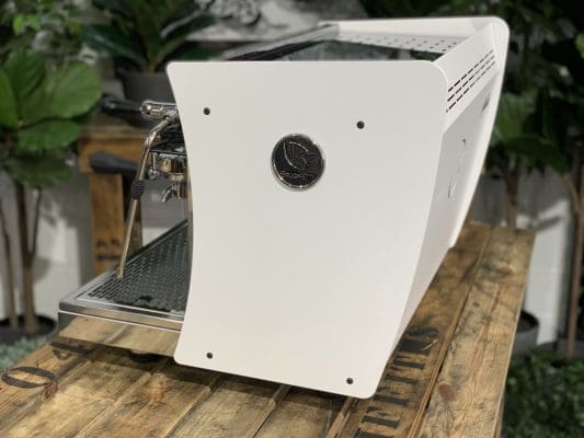 Brugnetti Manufactum - 2 Group Commercial Espresso Machine - White