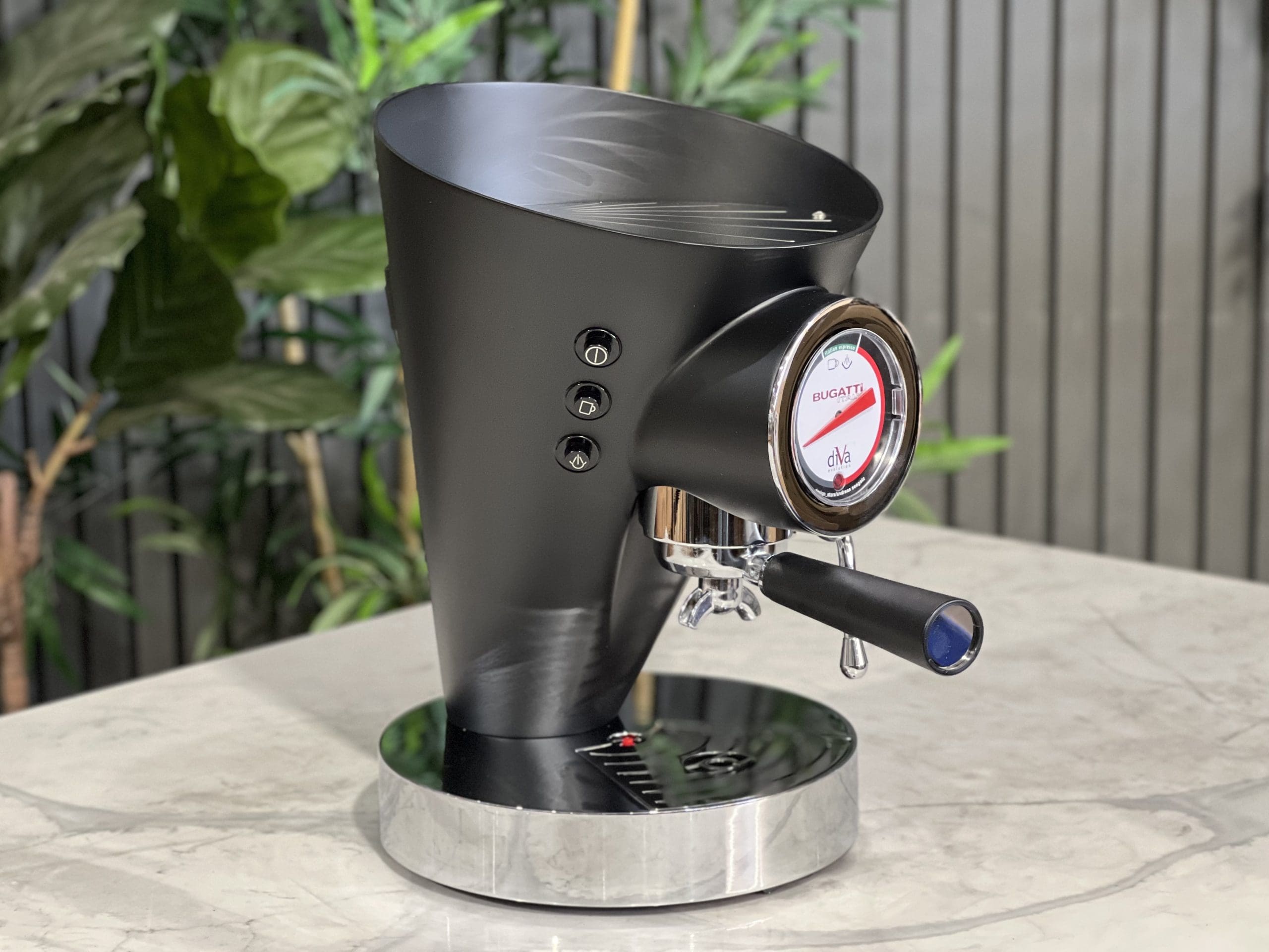 Bugatti Diva - 1 Group Commercial Espresso Machine - Black