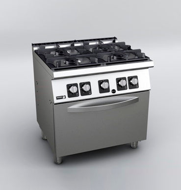 Fagor Kore 700-900 Series Gas Range with Gas Oven - 4 or 6 Burner