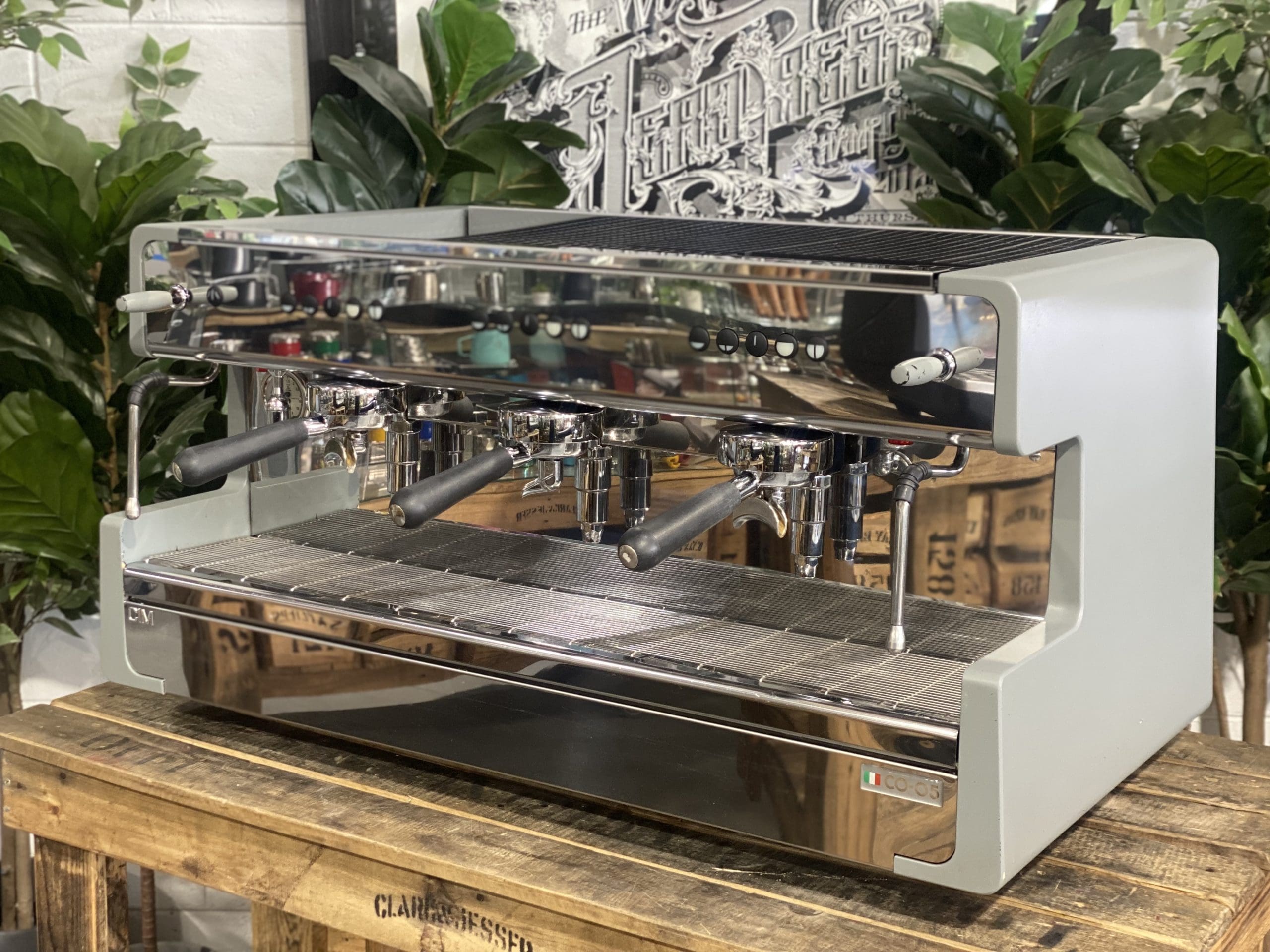 CIME CO-05 - 3 Group Commercial Espresso Machine - Grey