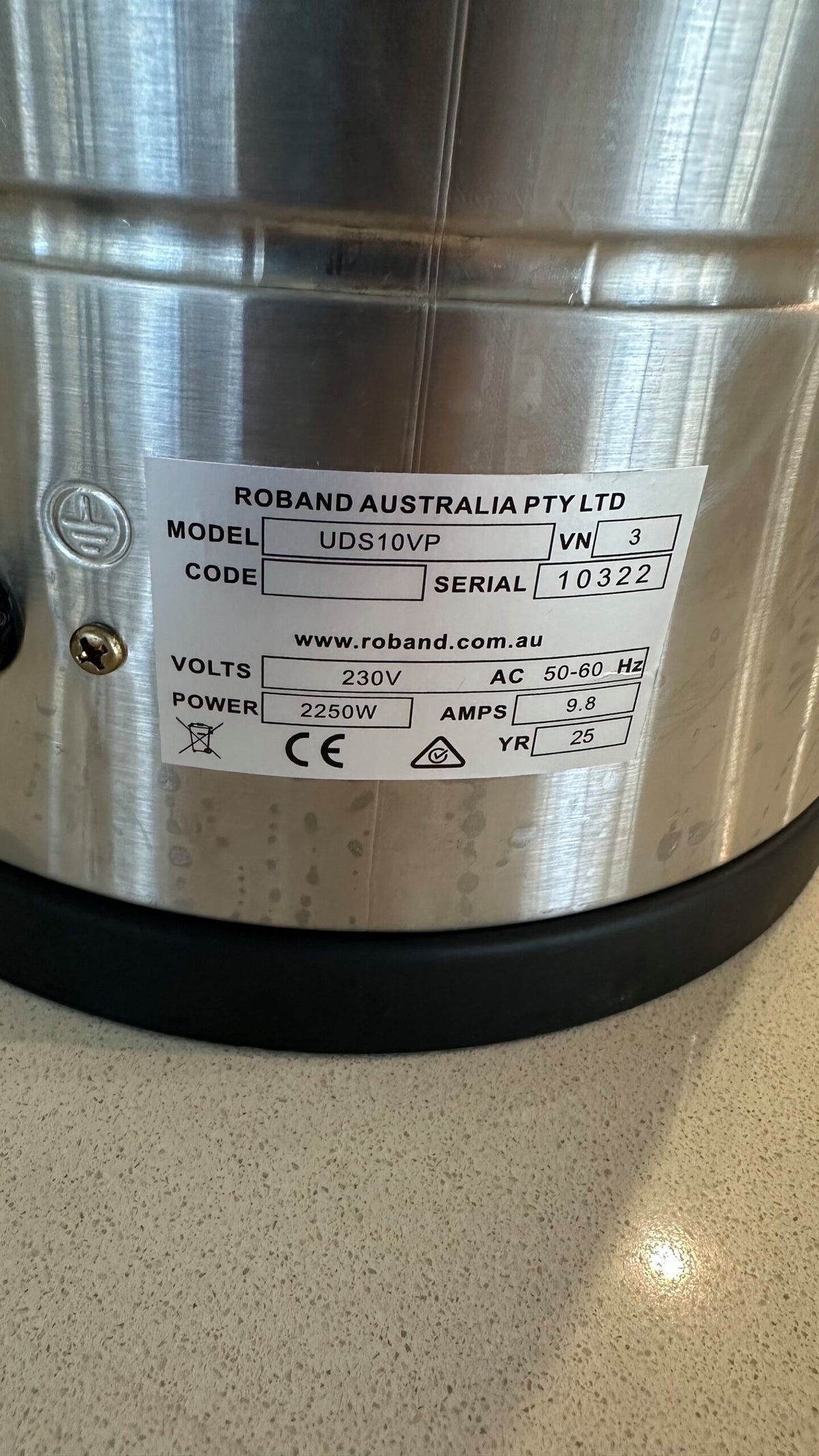 Double Skinned Hot Water Urn 10L (CL-UDS10VP-10322)