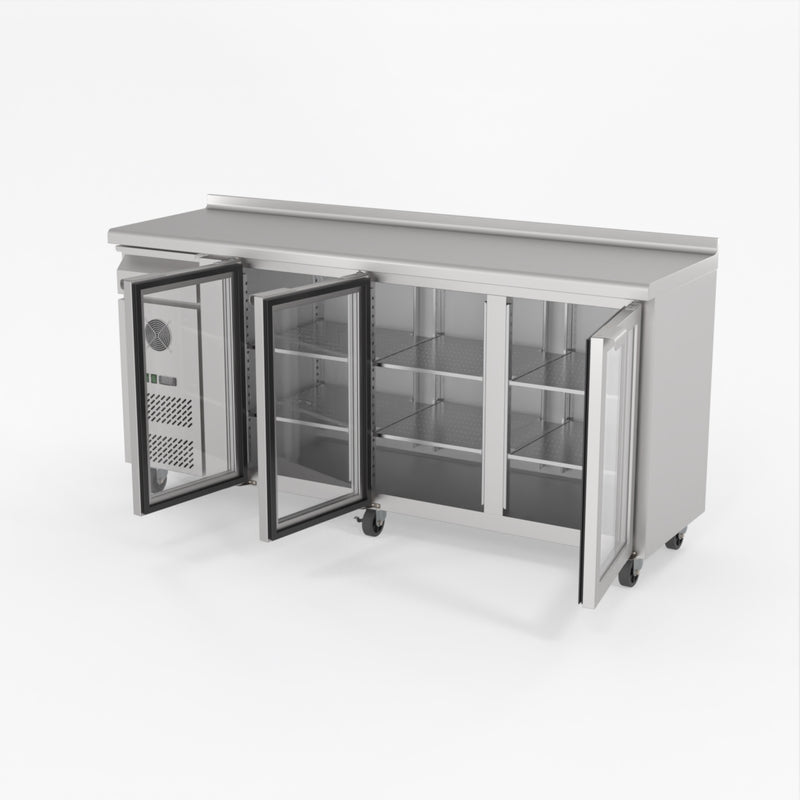 Thermaster Tropicalised Three Door Bar Fridge CM20G