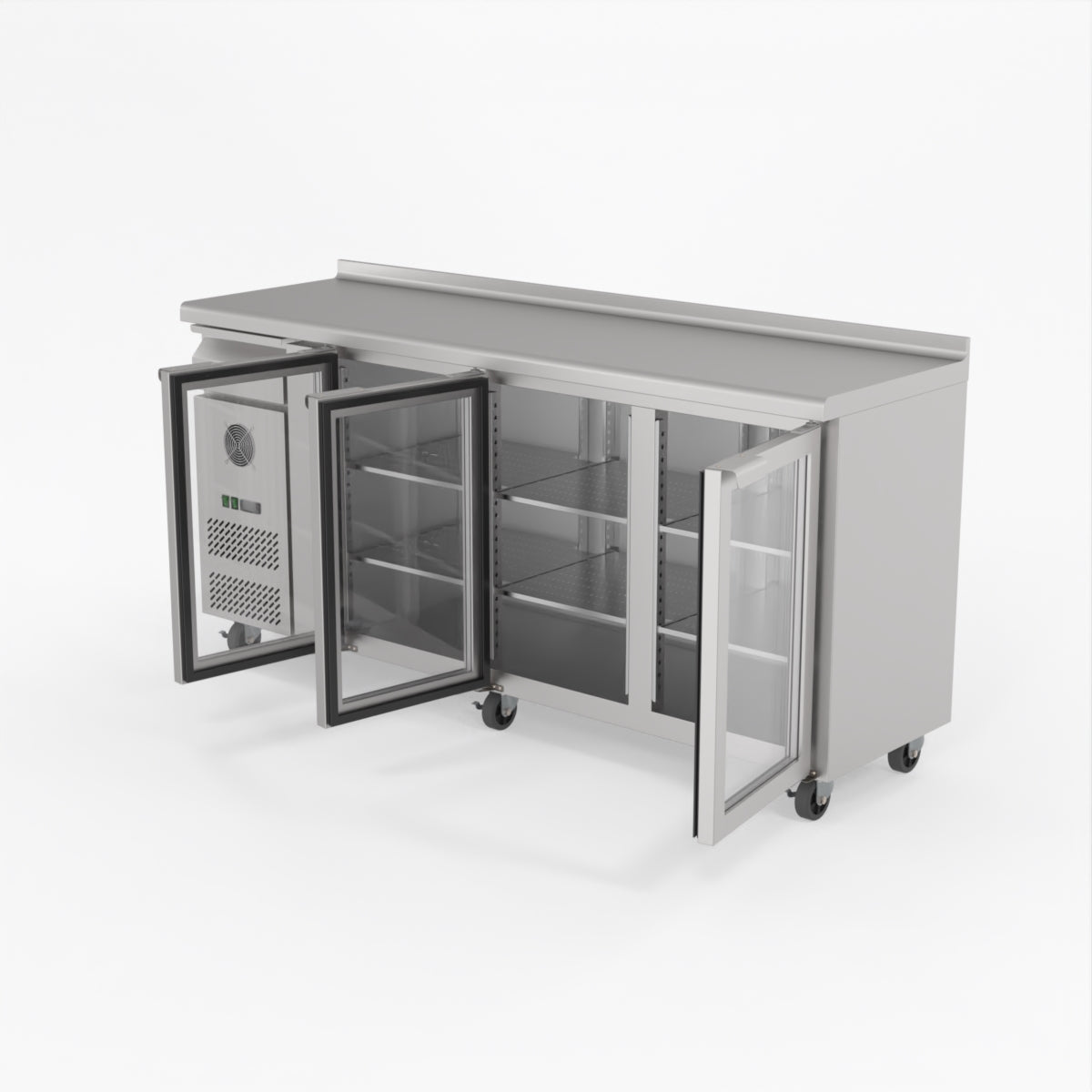 Thermaster Tropicalised Three Door Bar Fridge CM20G