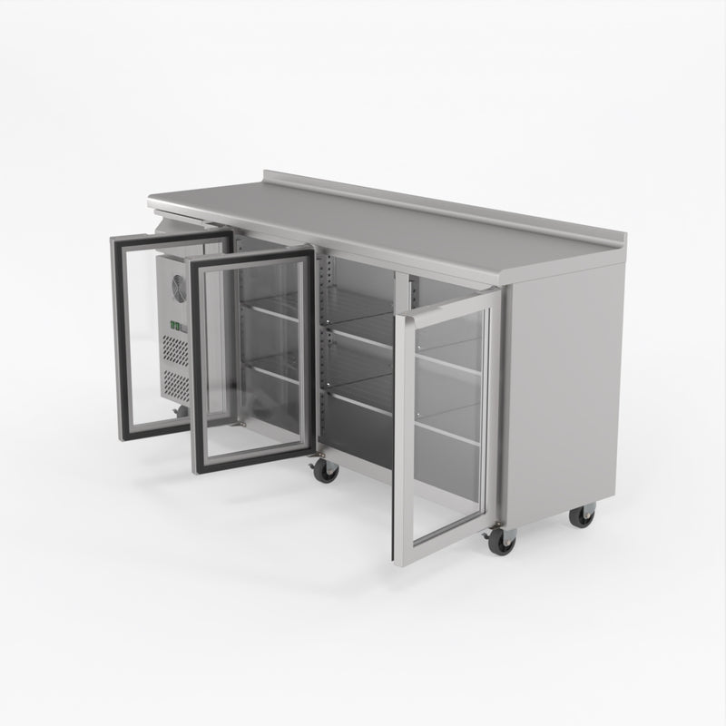 Thermaster Tropicalised Three Door Bar Fridge CM20G