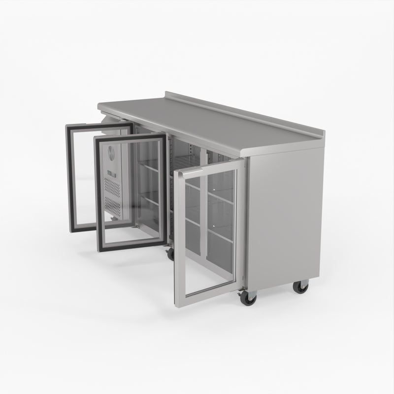 Thermaster Tropicalised Three Door Bar Fridge CM20G