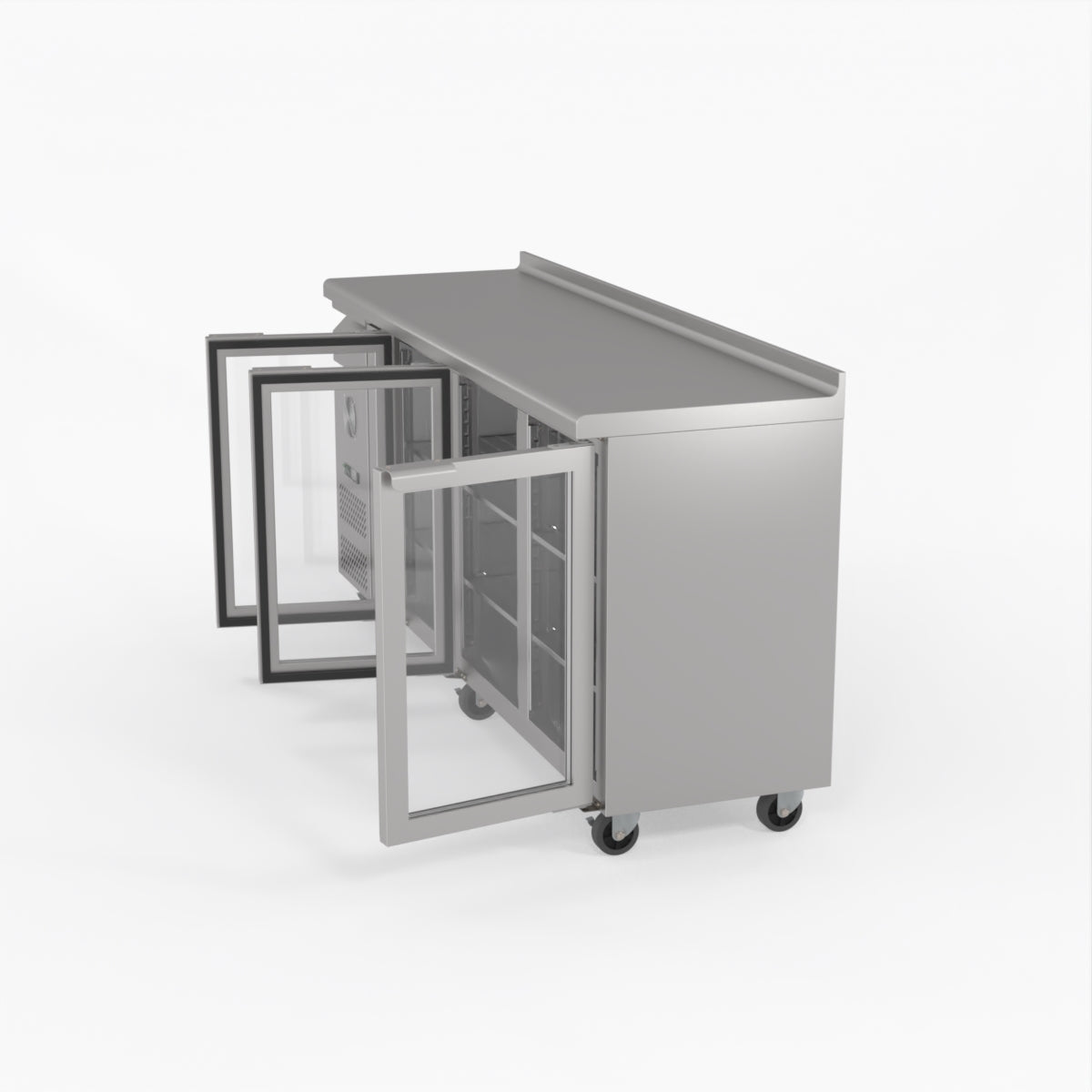 Thermaster Tropicalised Three Door Bar Fridge CM20G