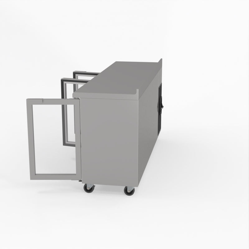 Thermaster Tropicalised Three Door Bar Fridge CM20G