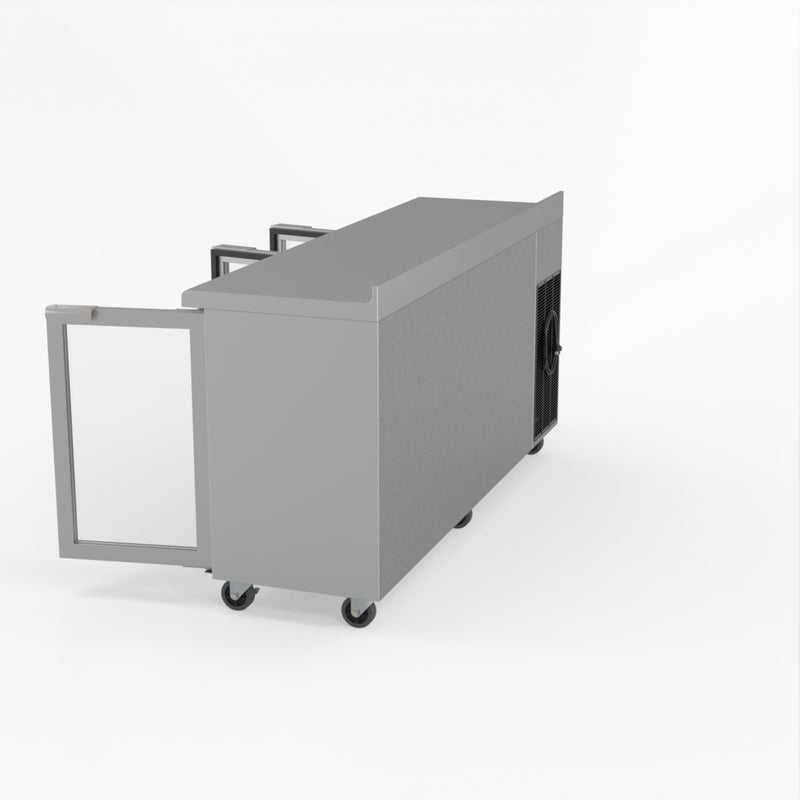 Thermaster Tropicalised Three Door Bar Fridge CM20G