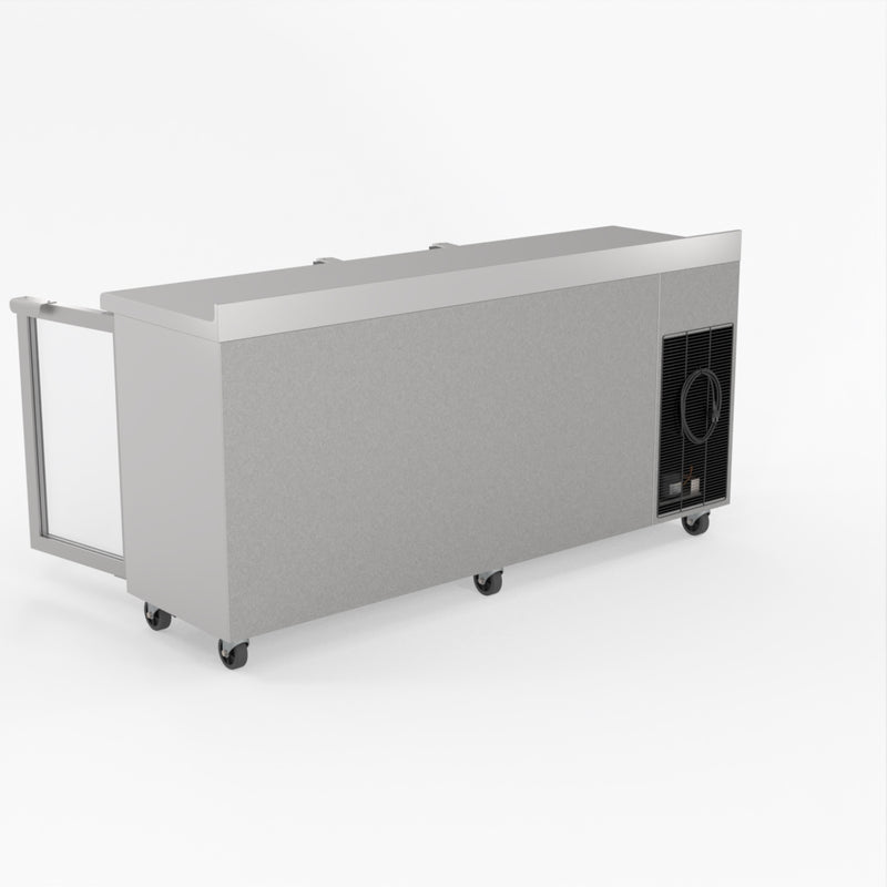 Thermaster Tropicalised Three Door Bar Fridge CM20G