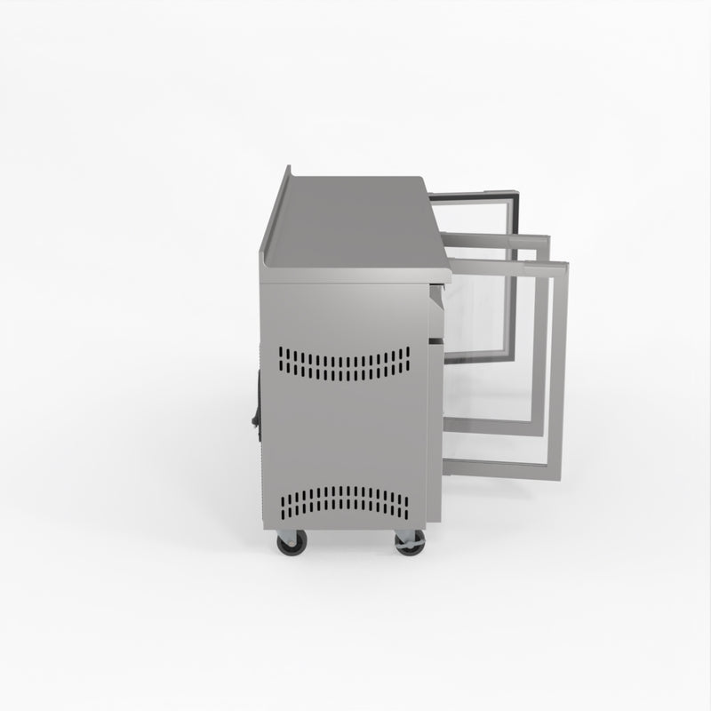 Thermaster Tropicalised Three Door Bar Fridge CM20G