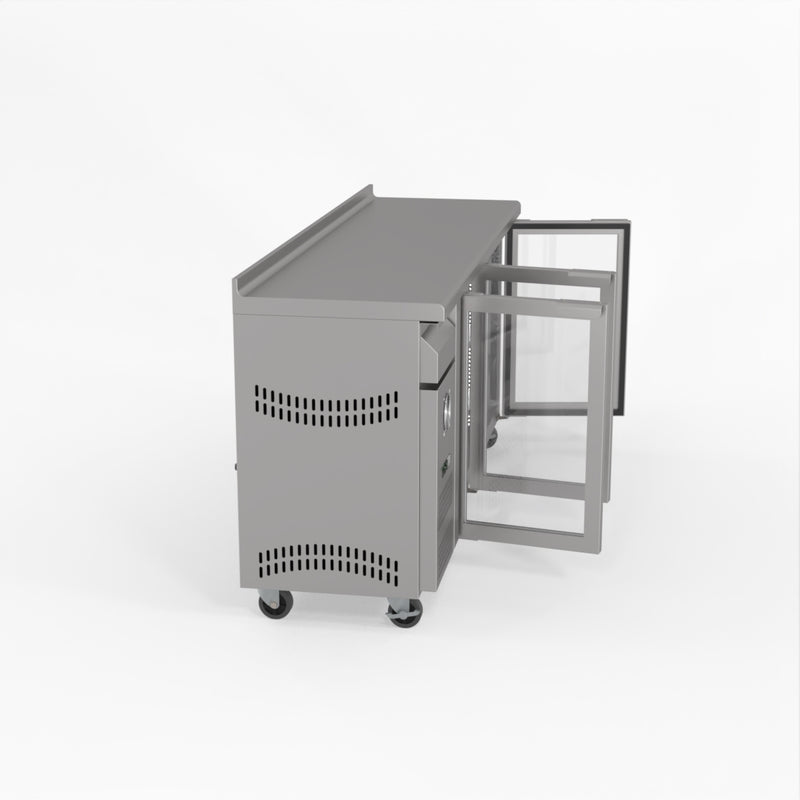 Thermaster Tropicalised Three Door Bar Fridge CM20G