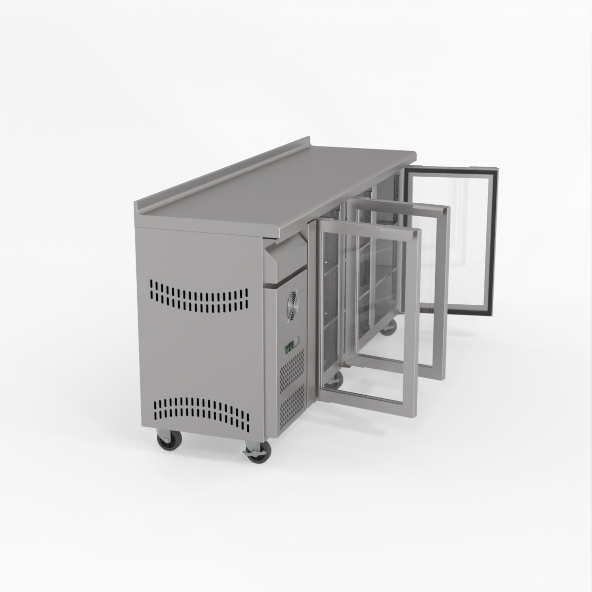 Thermaster Tropicalised Three Door Bar Fridge CM20G