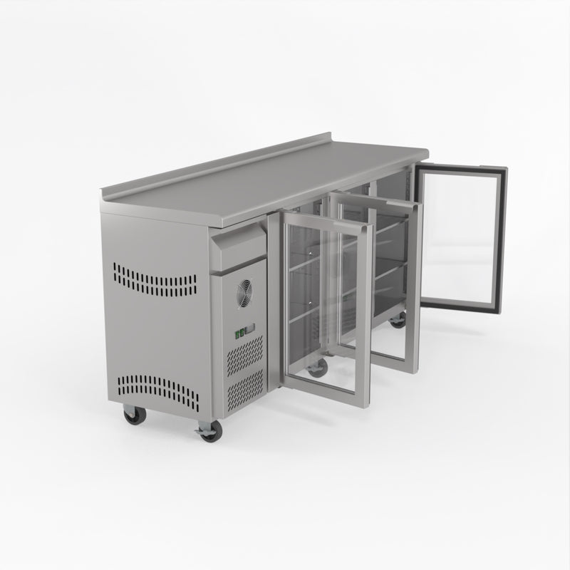 Thermaster Tropicalised Three Door Bar Fridge CM20G