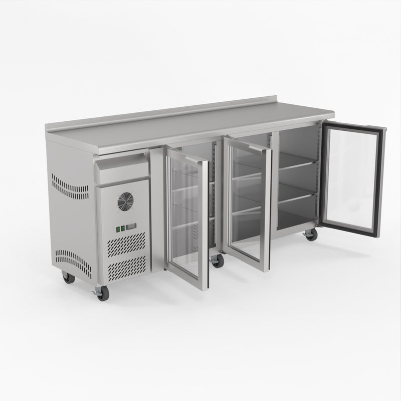 Thermaster Tropicalised Three Door Bar Fridge CM20G