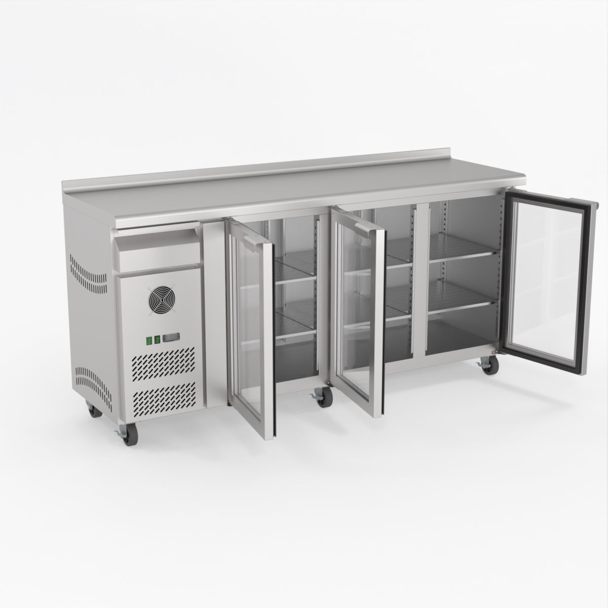 Thermaster Tropicalised Three Door Bar Fridge CM20G