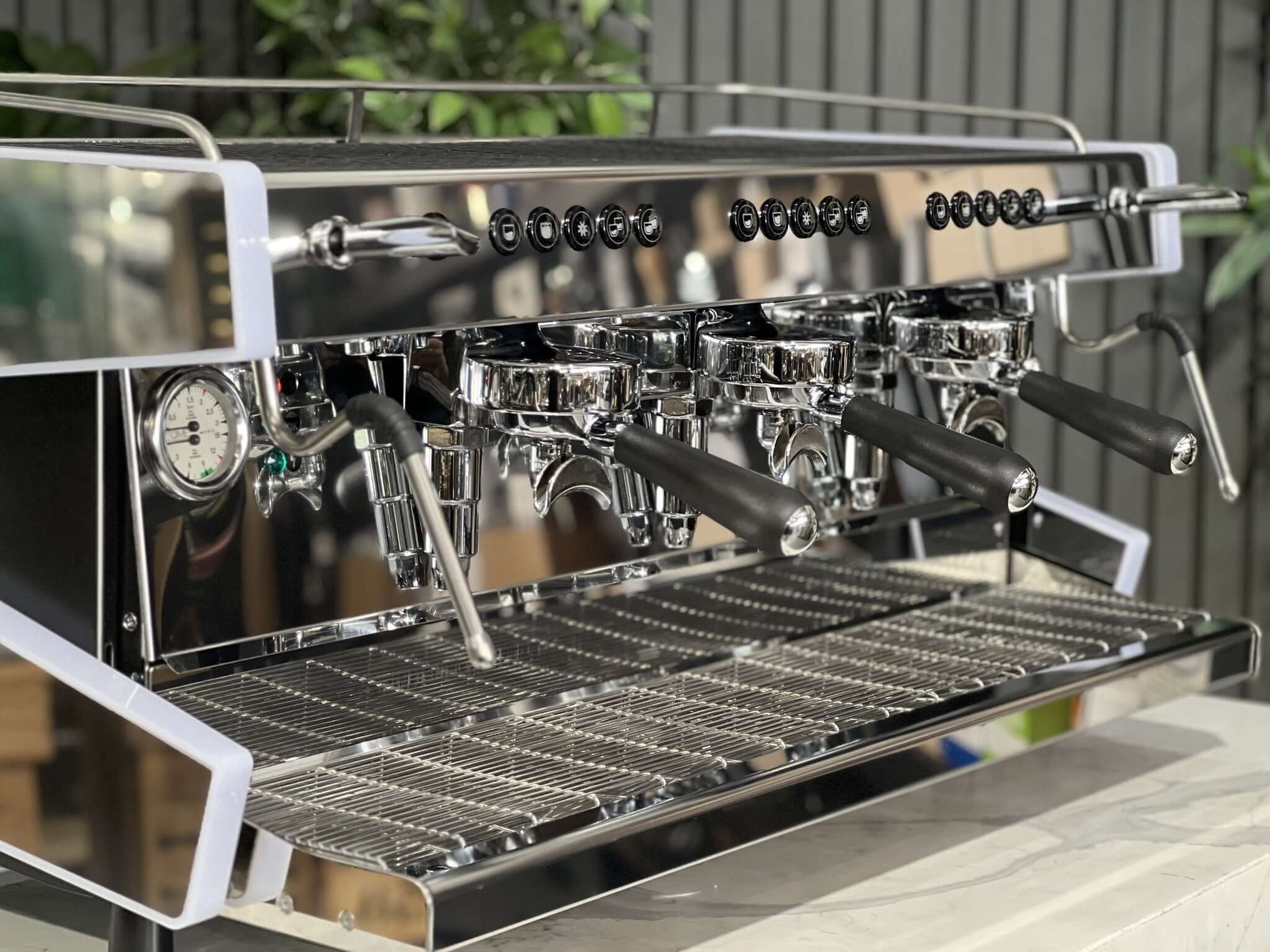 Cime Co-03 Neo E61 White - 3 Group Commercial Espresso Machine - Stainless Steel