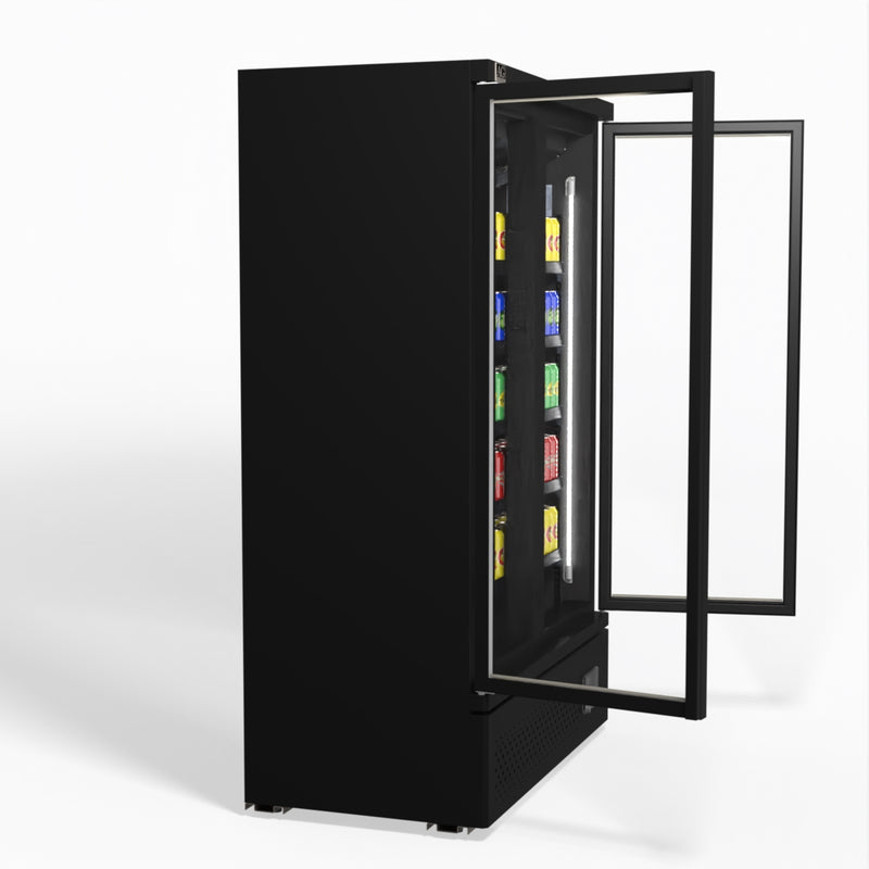 AG Supermarket Two Glass Doors Upright Display Fridge - 1000 Litre