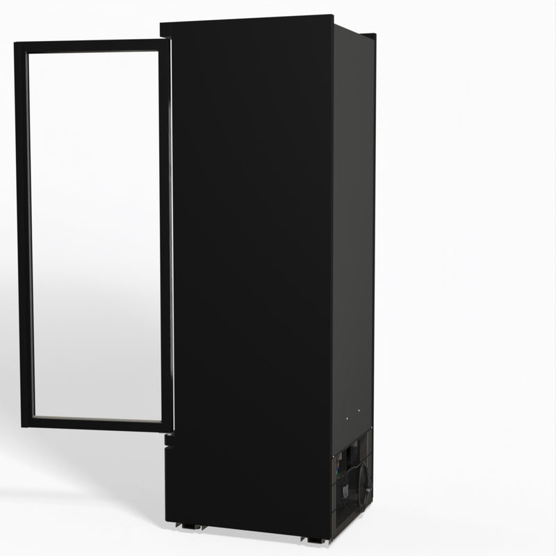 AG Supermarket Single Glass Door Upright Display Fridge - 450 Litre