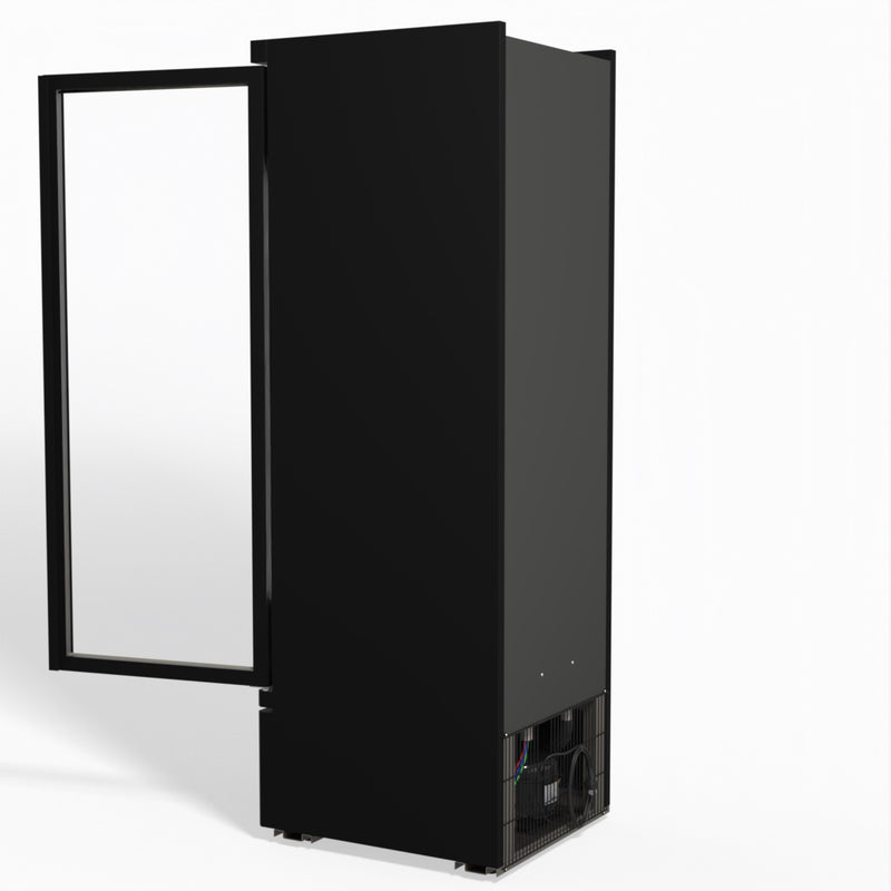 AG Supermarket Single Glass Door Upright Display Fridge - 450 Litre