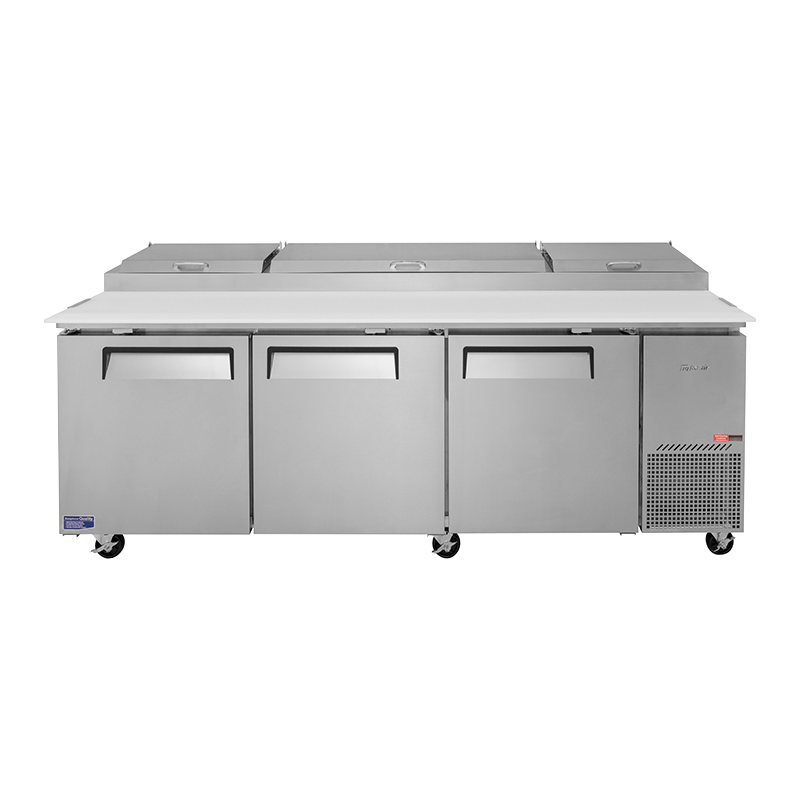 Turbo Air 3 Door Pizza Prep Fridge