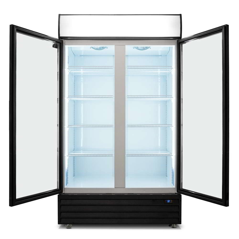 AG Equipment 1000L Fridge Glass Doors CU1000TNG