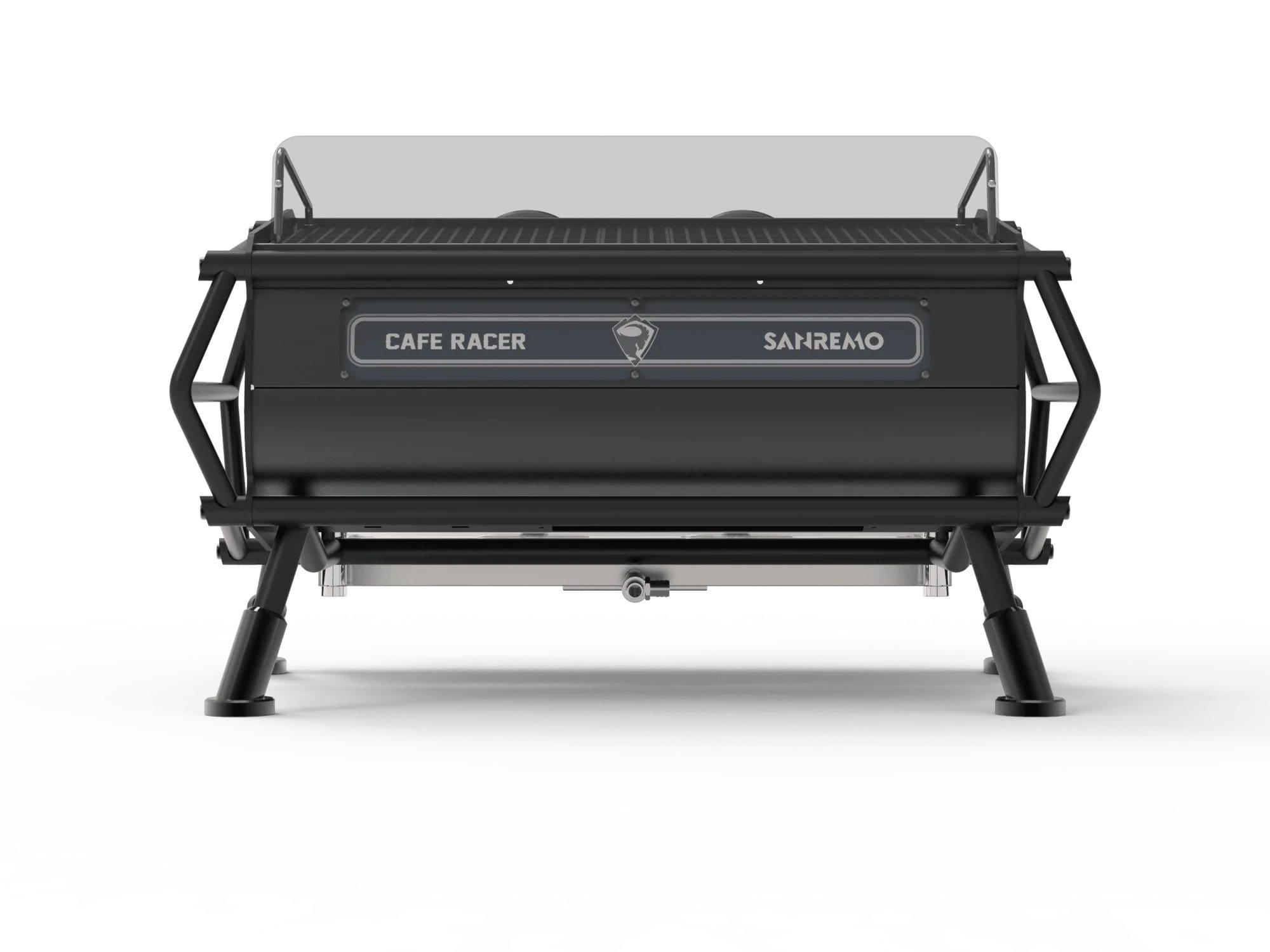 San Remo Cafe Racer Naked - 2 Group Commercial Espresso Machine - Black