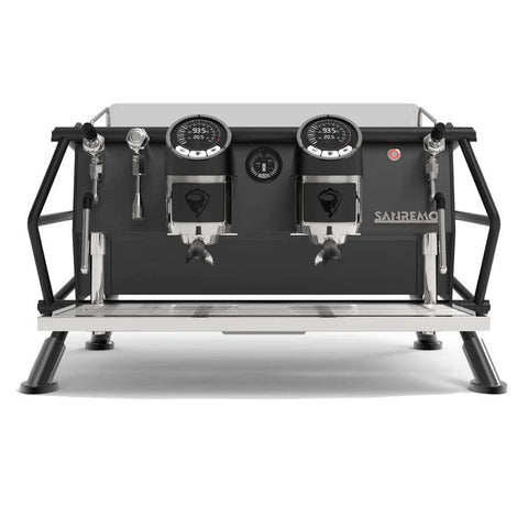 San Remo Cafe Racer Naked - 2 Group Commercial Espresso Machine - Black