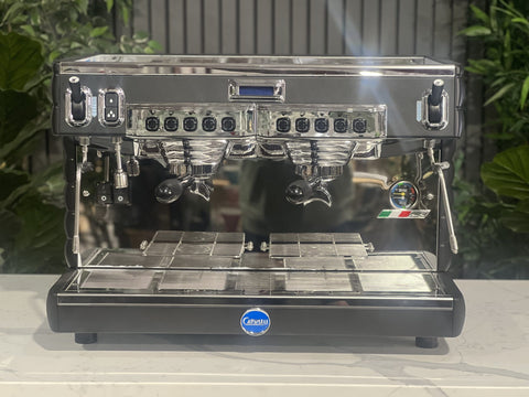 Caramali Bubble - 2 Group Commercial Espresso Machine - Black